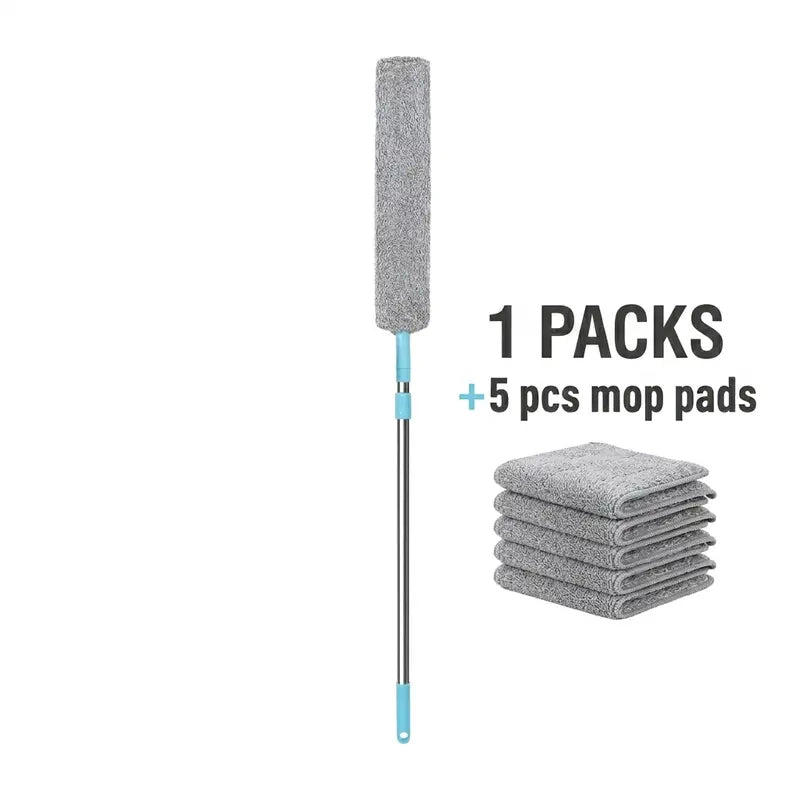 ๐งน Flexible Microfiber Duster โ Bend, Reach & Clean Hidden Dust