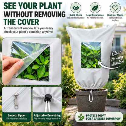 🌿 WINTER GARDEN ESSENTIAL | Reusable Plant Frost Protection Cover