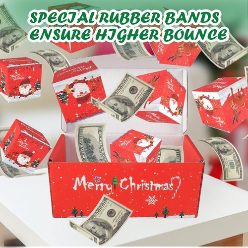 Surprise Gift Box Explosion Unique Folding Bouncing Red Envelope Cash Box