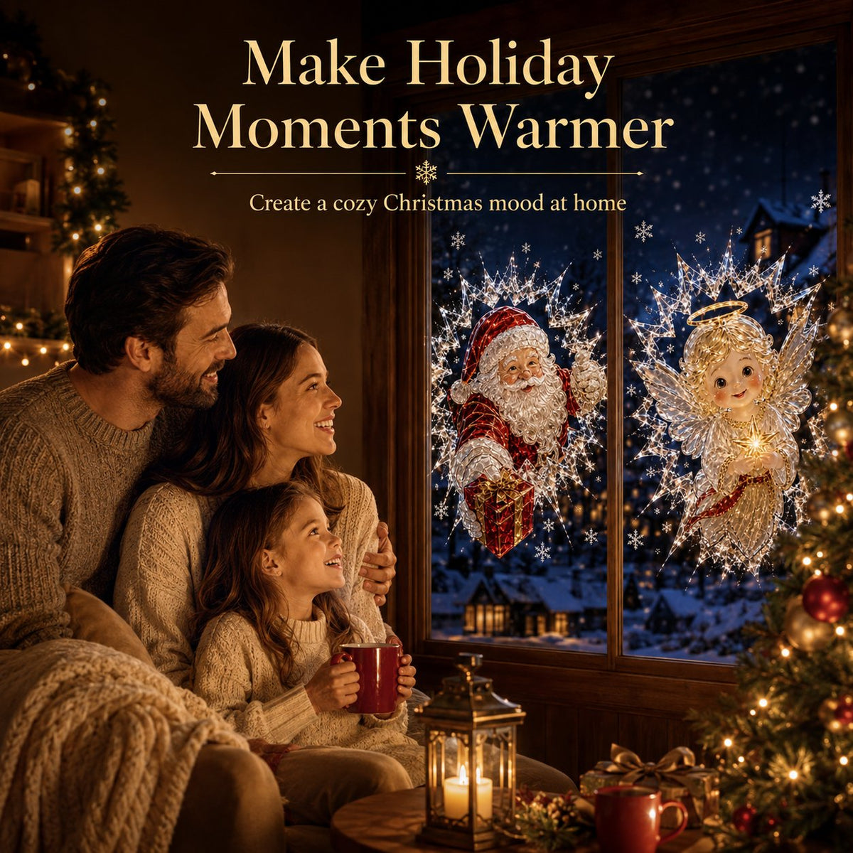 🎅🏼 2026 Christmas Window Decals