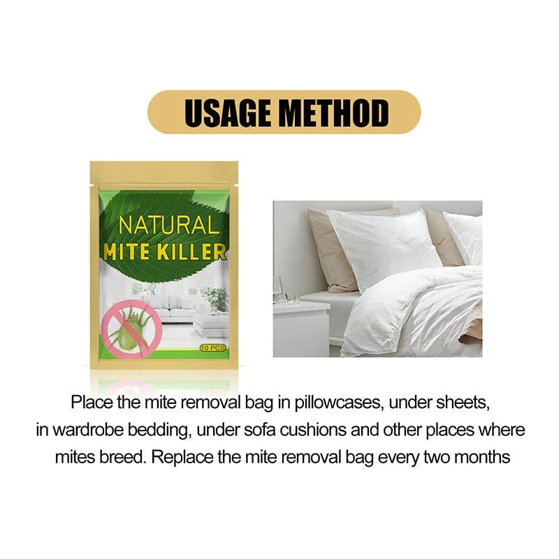 Natural Mite Control Sachet（Quantity-10 PCS / bag）