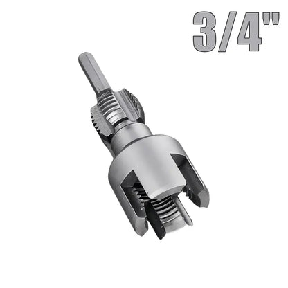 🔧 PVC Pipe Threading Tool – Integrated Internal & External Thread Cutter for Plumbing DIY Repairs