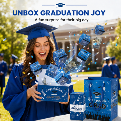 🎂 Surprise Pop-Up Gift Box for Graduation & Birthdays