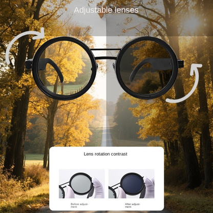 9-level adjustable ND polarized sunglasses