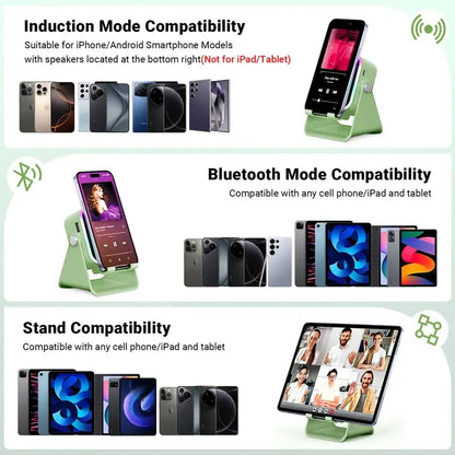 5-in-1 Wireless Induction Speaker Stand