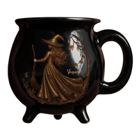 Personalized Witch Cauldron Mug-B