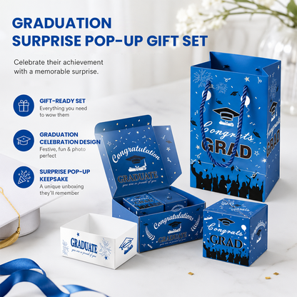 🎂 Surprise Pop-Up Gift Box for Graduation & Birthdays