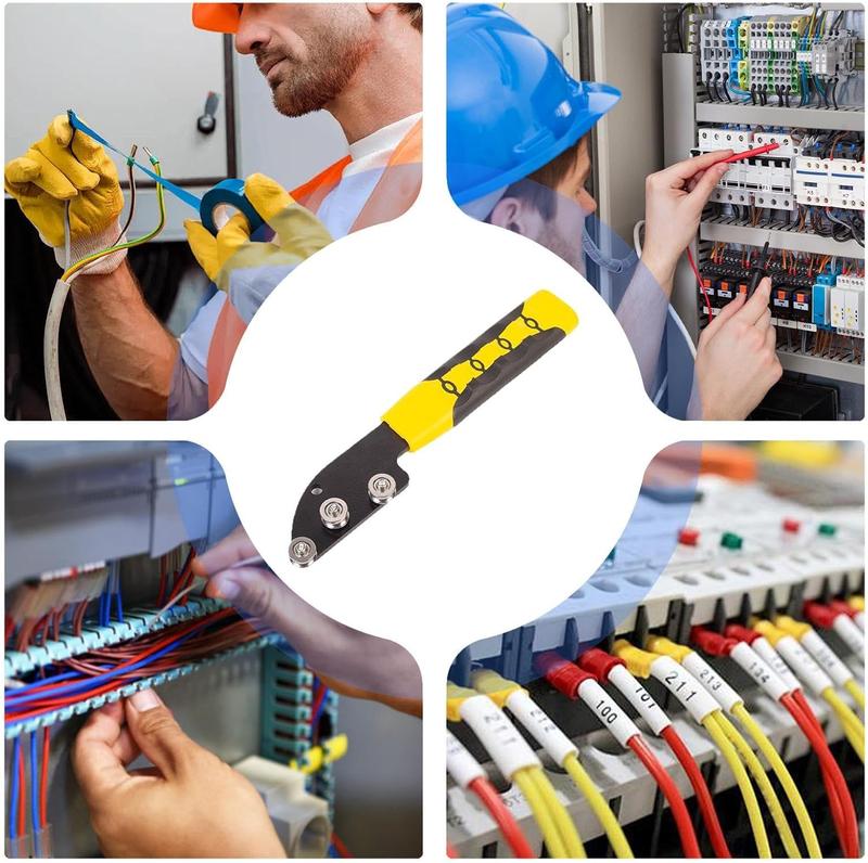 🔩Stainless Steel Cable Straightener Tool - Professional Manual Untwisting & Bending Device for Electricians, HVAC & Telecom Projects