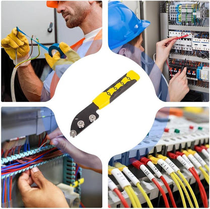 🔩Stainless Steel Cable Straightener Tool - Professional Manual Untwisting & Bending Device for Electricians, HVAC & Telecom Projects