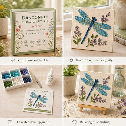 Watering Can Mosaic Art Kit for Beginners