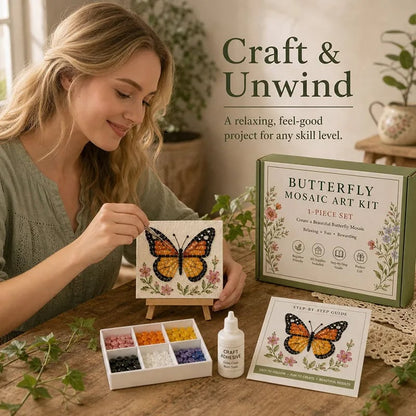 Watering Can Mosaic Art Kit for Beginners