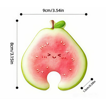 🧴✨Cute fruit-shaped dishwashing sponge brush