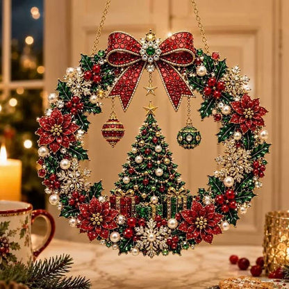 Christmas Diamond Painting Ornament Kit – 18 Designs