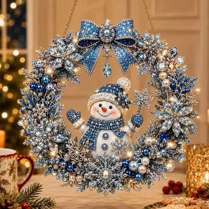 Christmas Diamond Painting Ornament Kit – 18 Designs