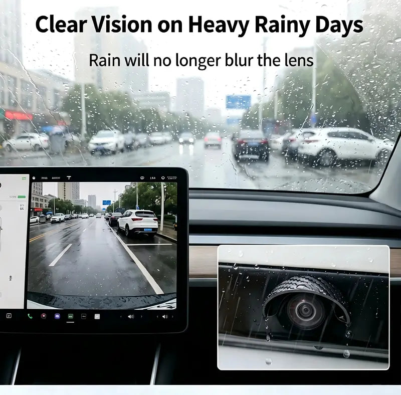 Clear vision on heavy rainy days