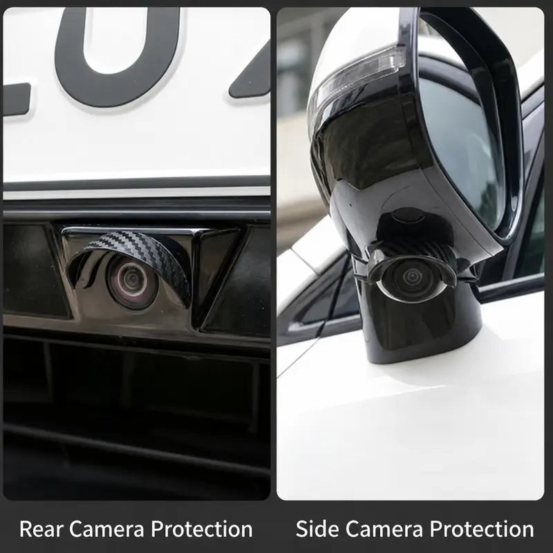 Rear and side camera protection