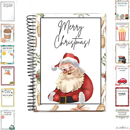 Christmas Gift Card Book Diy Spiral Bound Gift Card Book Christma Gift Cards Books Holde