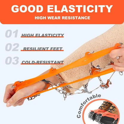 Ice Cleats for Shoes – Anti-Slip Snow Grips for Winter Walking & Hiking