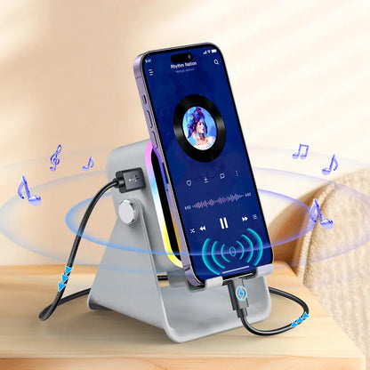 5-in-1 Wireless Induction Speaker Stand