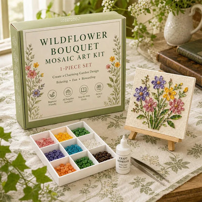 Watering Can Mosaic Art Kit for Beginners