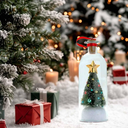 Mr. Christmas 8" Recordable Christmas Tree Message In A Bottle
