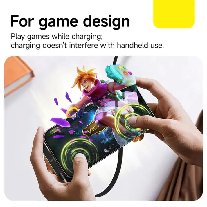 Type-C Fast Charging Cable With Detatchable Stand