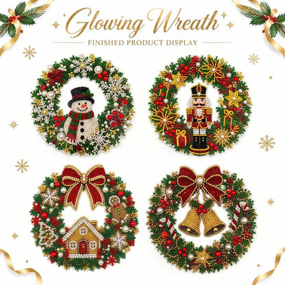 Christmas Diamond Painting Ornament Kit – 18 Designs