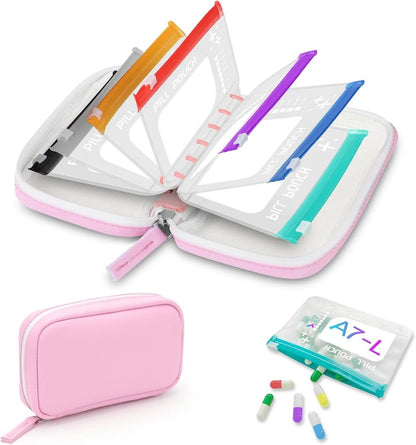 Waterproof Pill Pouch Set- 7Pcs Bags Inside