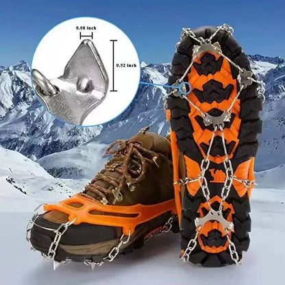 Ice Cleats for Shoes – Anti-Slip Snow Grips for Winter Walking & Hiking