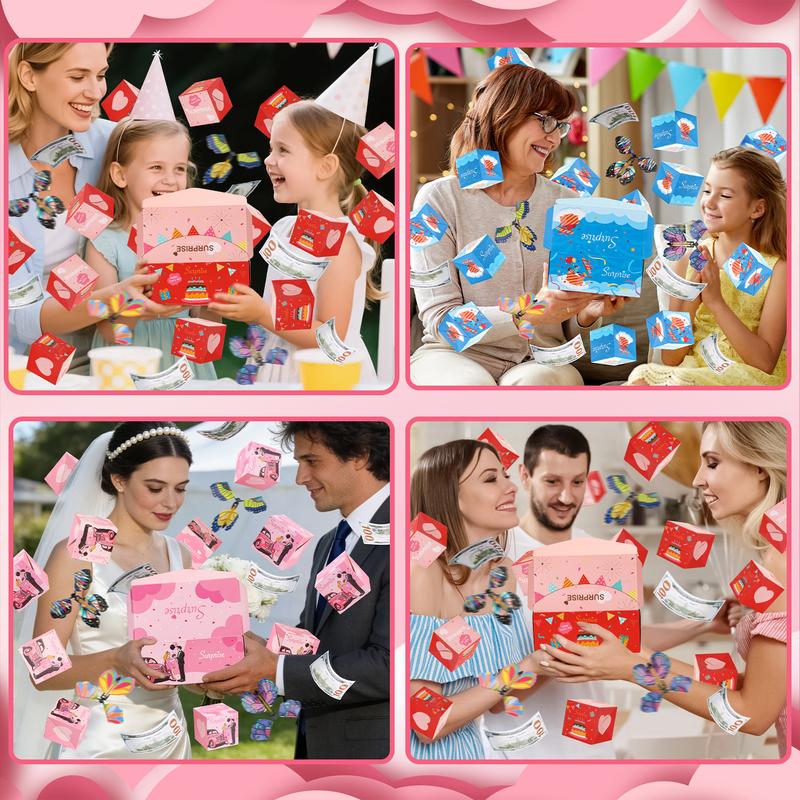 🎂 Surprise Pop-Up Gift Box with Flying Toys