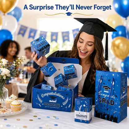 🎂 Surprise Pop-Up Gift Box for Graduation & Birthdays