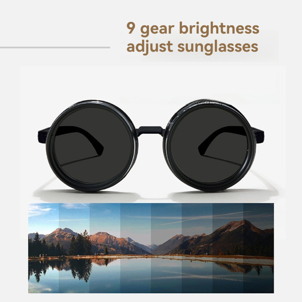 9-level adjustable ND polarized sunglasses