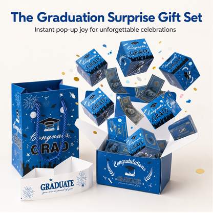 🎂 Surprise Pop-Up Gift Box for Graduation & Birthdays