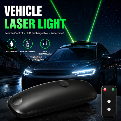 Wireless Vehicle Laser Lights With Remote Control