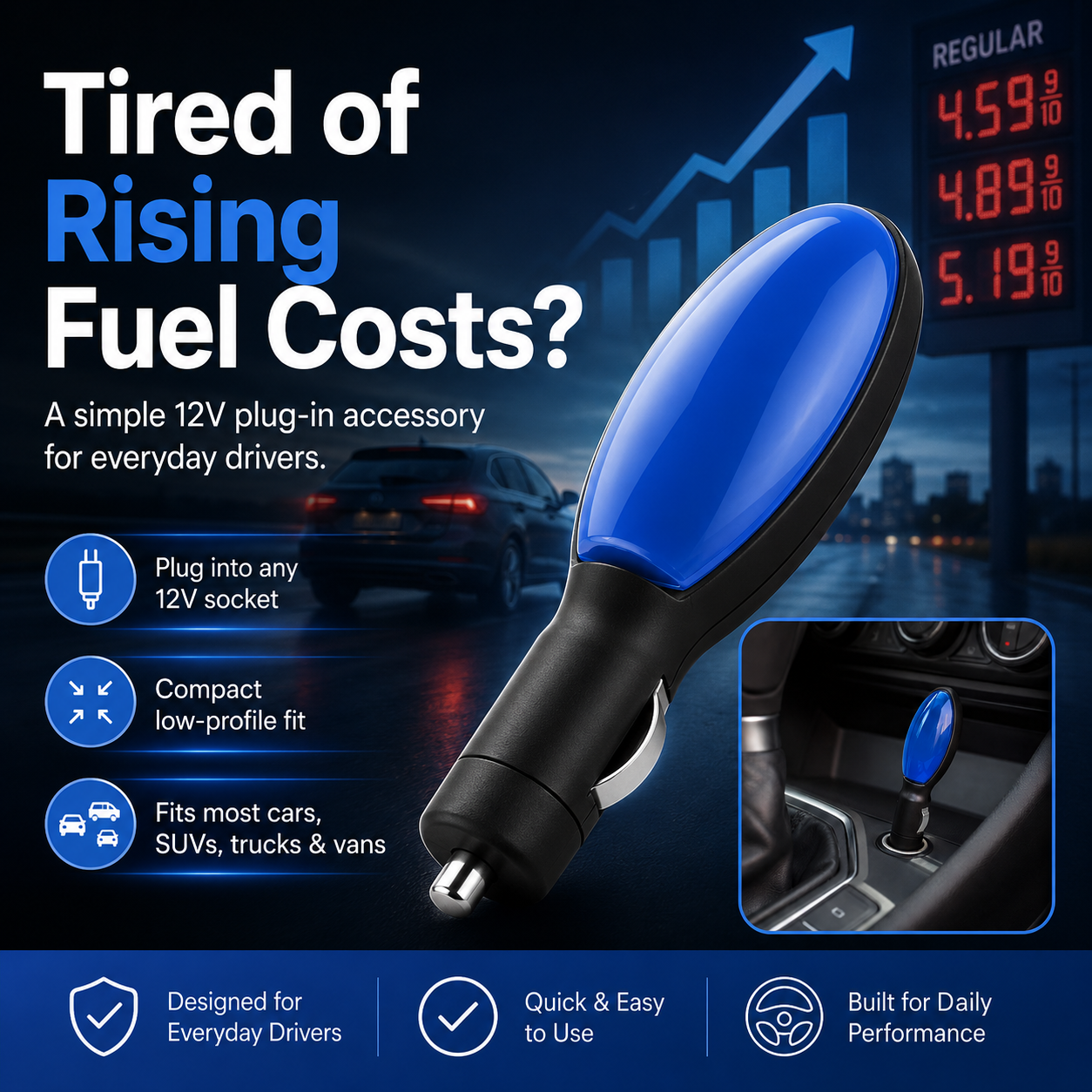 Plug-And-Play Driving Plug-In: Improve Fuel Efficiency