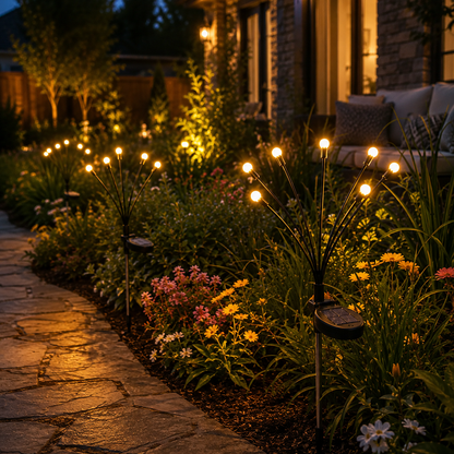 Outdoor Solar Firefly Lights 2 Pack