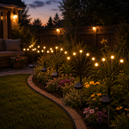 Outdoor Solar Firefly Lights 2 Pack