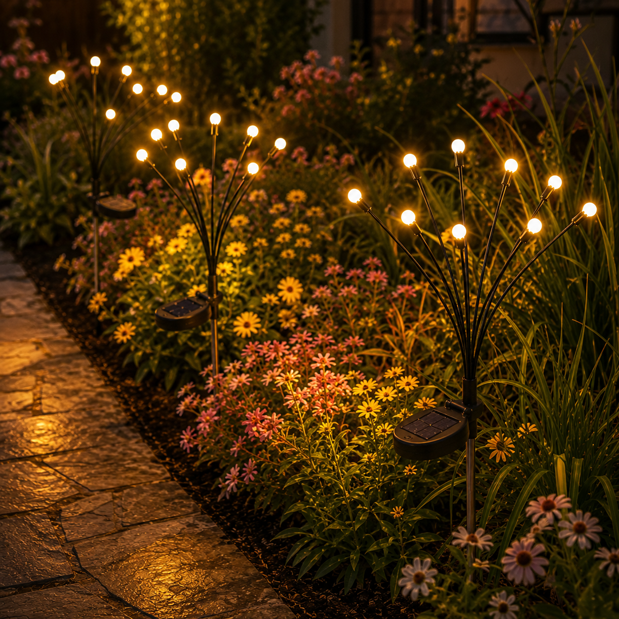Outdoor Solar Firefly Lights 2 Pack