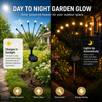 Outdoor Solar Firefly Lights 2 Pack