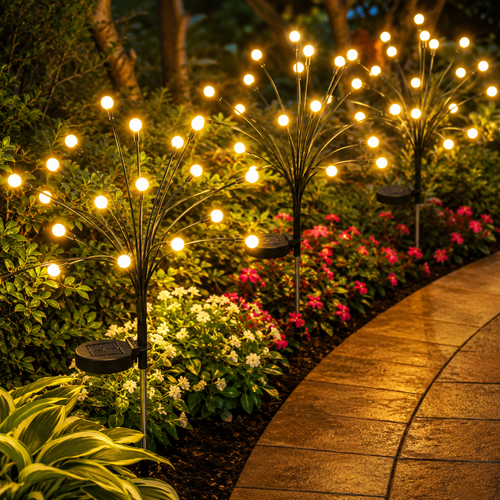 Outdoor Solar Firefly Lights 2 Pack