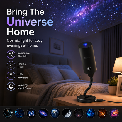 ✨ Plug-and-Play HD Star Projector