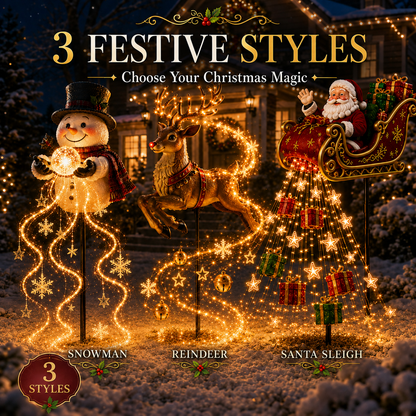✨ 2026 New Santa’s Flying Sleigh Gift Cascade