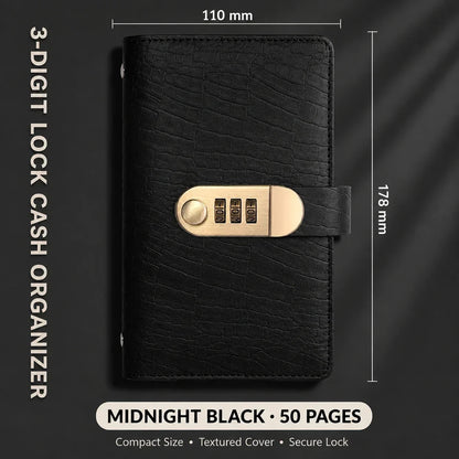 Locking Banknote Collection Booklet | Holds 100 Bills