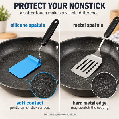 Spatula with adjustable angles