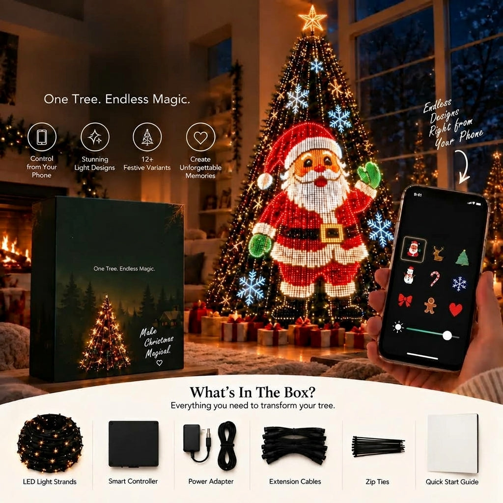 Smart Animated Christmas Tree Lights
