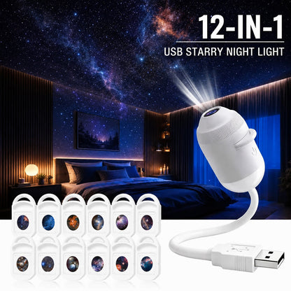 Plug-and-Play HD Star Projector