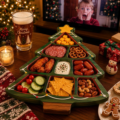 🎄 Christmas Snack Serving Tray