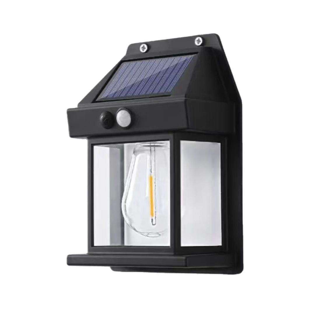 4 Pack Solar Outdoor Wall Lights with Motion Sensor