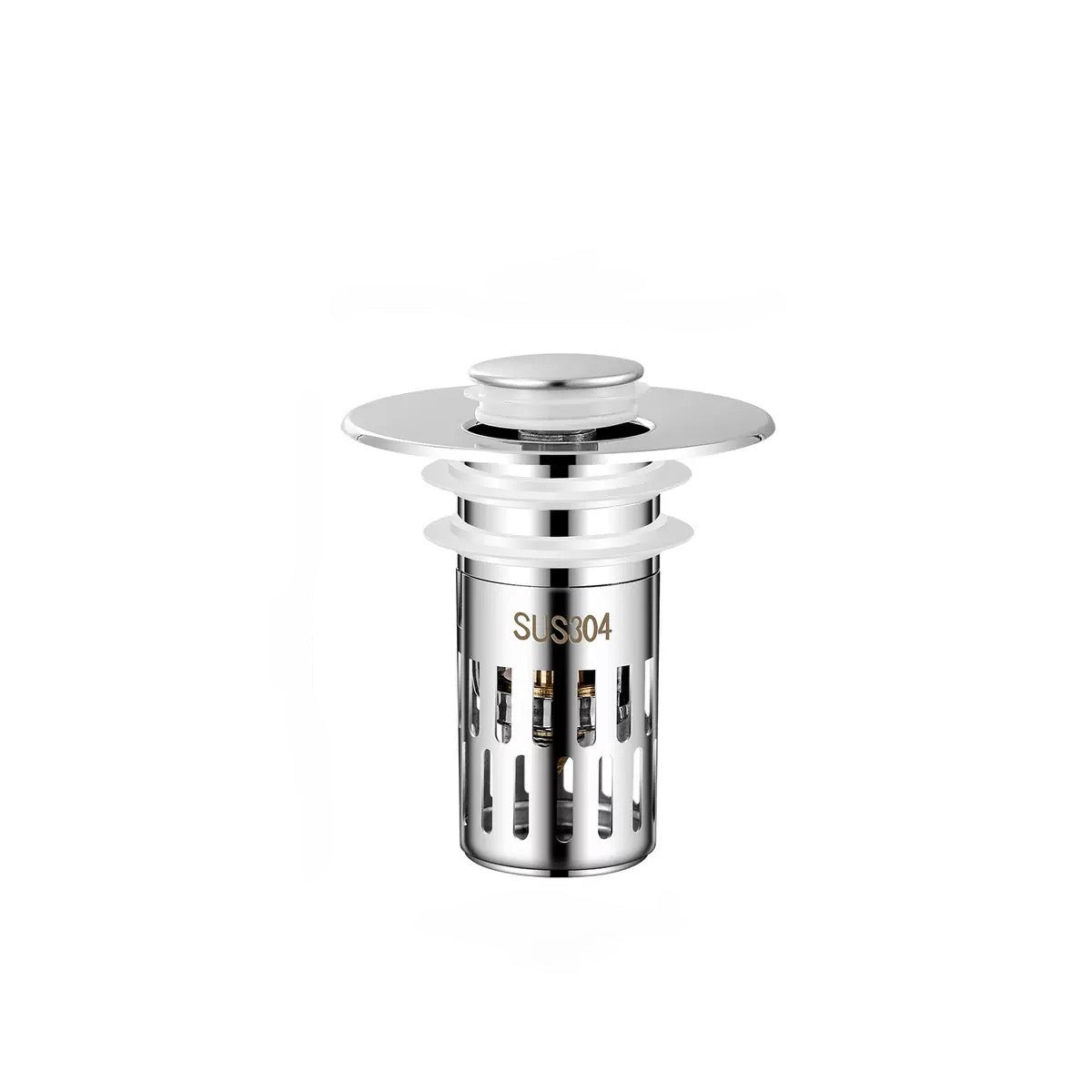 The Ultimate 3-in-1 Pop-Up Sink Strainer