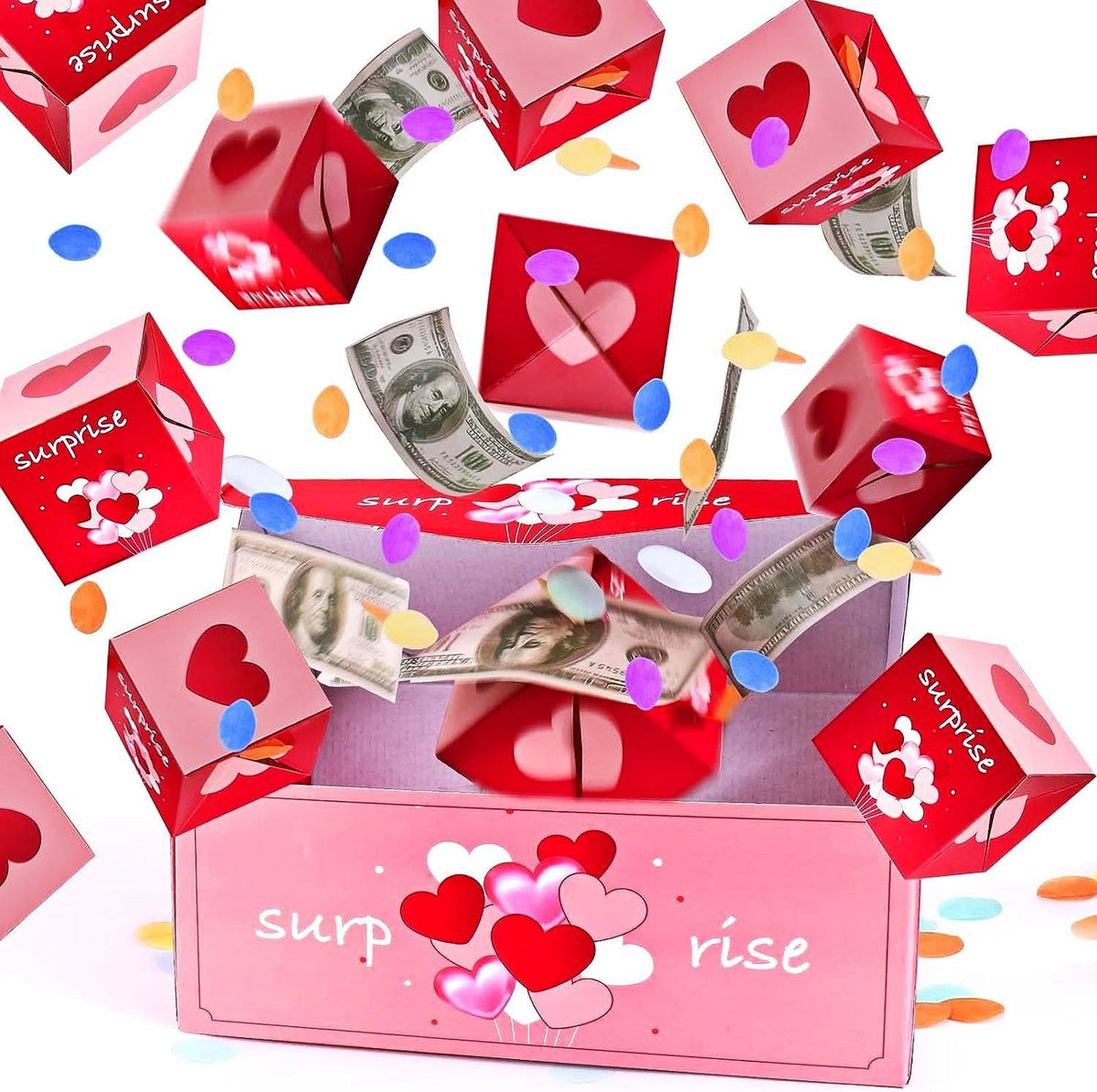 🎂 Surprise Pop-Up Gift Box with Flying Toys